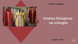 Paramentos litúrgicos as vestes litúrgicas atuais [upl. by Adneram276]