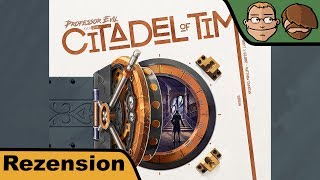 Professor Evil and the Citadel of Time  Brettspiel  Review [upl. by Lenuahs]