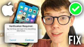 How To Fix Verification Required On App Store  Full Guide [upl. by Adniled700]