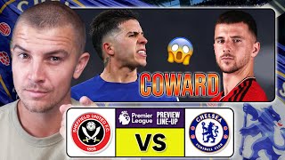 ENZO AND MOUNT CLASH MY THOUGHTS  SHEFFIELD UTD vs CHELSEA PREVIEW [upl. by Courtenay129]