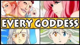 Every Goddess RANKED from Weakest to Strongest Seven Deadly Sins  Nanatsu no Taizai Goddess Clan [upl. by Ennoryt354]