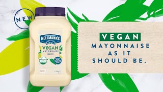 Hellmanns Vegan Mayonnaise  Same great taste Plantbased [upl. by Uahsoj]