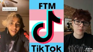 FTM transgender voice training TikToks compilation [upl. by Aldas]