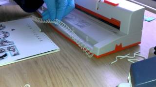 Detailed Calendar Wire Binding tutorial [upl. by Libyc]