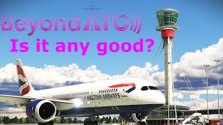 Real Airline Pilot Tries AI ATC BeyondATC Full Flight amp QuickGuide [upl. by Helas448]