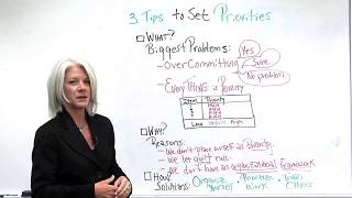 3 Tips to Set Project Management Priorities [upl. by Narah]