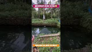 Fully waterproof fpv drone ✅🚀🤯by ajufpv🙌 fpv waterproof dronetesting quadcopter fpvracing [upl. by Rem551]