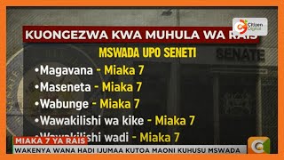 Wakenya wana hadi Ijumaa kutoa maoni kuhusu mswada [upl. by Gaby]