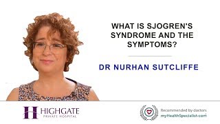 What is Sjogrens syndrome and the symptoms [upl. by Wilcox]