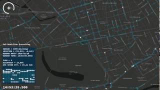 Transport for London demo live traffic visualisation [upl. by Siuqcram]