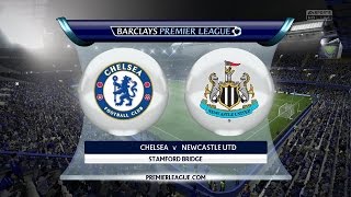 Chelsea FC vs Newcastle United  10012015  Barclays Premier League  FIFA 15 [upl. by Yarahs660]