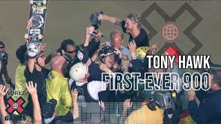 Tony Hawk Lands FIRSTEVER 900  World of X Games [upl. by Allissa]