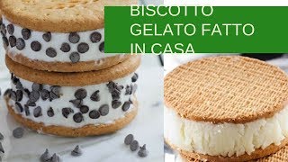 Gelato Biscotto Digestive Fatto in Casa [upl. by Attolrahc604]