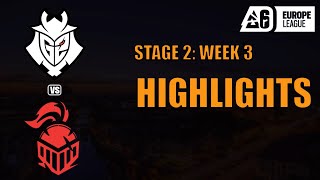 HIGHLIGHTS G2 Esports vs ITB  Europe League 2024 Stage 2 [upl. by Eamanna]