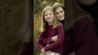 King Felipe VI Queen Letizia their daughters Leonor Princess of Asturias Sofía shorts viral [upl. by Tiphane]