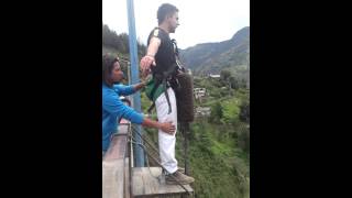 Bungee jumpey accidente brutal [upl. by Bambi]