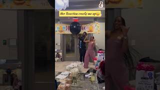 Lol 😂 She thought she was having Twins at First   Gender Reveal Twist genderreveal wedding [upl. by Edi]