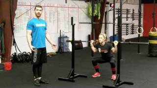 CrossFit Back Squat  Northstate CrossFit [upl. by Mohn]