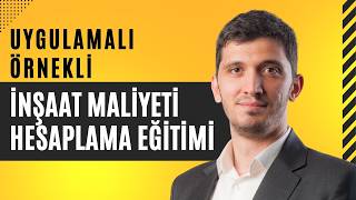 2024 Detaylı İnşaat Maliyet Hesaplama Uygulamalı  Örnekli inşaathesabı inşaatmaliyeti inşaat [upl. by Simonetta]