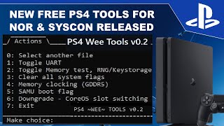 New Free PS4 Downgrade Tools Released  quotPS4 Wee Toolsquot [upl. by Lek]