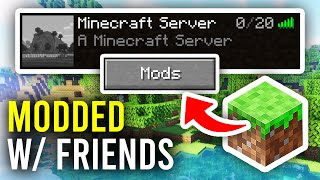 How To Play Modded Minecraft With Friends  Full Guide [upl. by Raji]