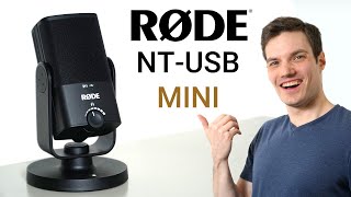 First look at the new Rode NT USB MINI Microphone [upl. by Zebulen355]