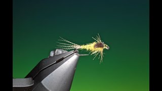 Fly Tying a Blue winged olive nymph with Barry Ord Clarke [upl. by Eiuqnom]