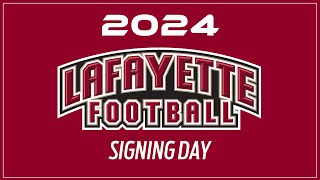 Lafayette Football Signing Day Show 2024 [upl. by Clifford]