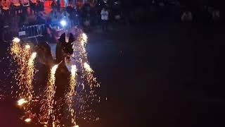 Mostra del Correfoc Festa Major Manresa 2024 [upl. by Emeline]