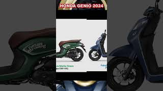 warna honda genio 2024 motor matic honda 110 cc rilis makin mirip dengan scoopy [upl. by Bliss]