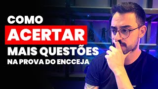 COMO ACERTAR MAIS QUESTÕES NA PROVA DO ENCCEJA [upl. by Ardnatal]