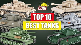 TOP 10 tanks in 148 scale from COBI [upl. by Rockwell]