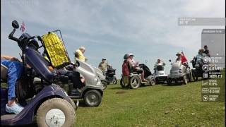 2016 06 09 Cleeve Hill Common by Off Road Mobility Scooter [upl. by Lemar]