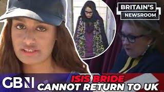 BREAKING ISIS bride Shamima Begum LOSES appeal to regain UK citizenship and CANNOT return [upl. by Leissam283]