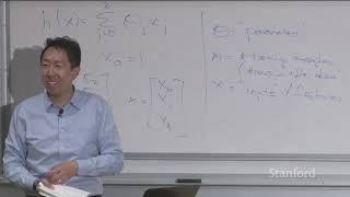 Stanford CS229 Machine Learning  Linear Regression and Gradient Descent  Lecture 2 Autumn 2018 [upl. by Udele]