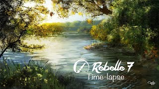 Calm Waters  Rebelle 7 Timelapse [upl. by Helaina503]