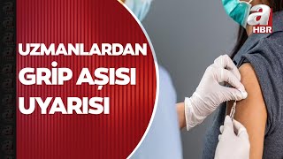 Kimlere grip aşısı önerilmiyor Artan grip vakalarında uzmanlardan aşı uyarısı  A Haber [upl. by Ltsyrk]