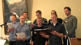 2015052224 Song av Klippen Mannskor ved Pinsesamlinga i Steinsdalen Bedehus [upl. by Acinoda655]