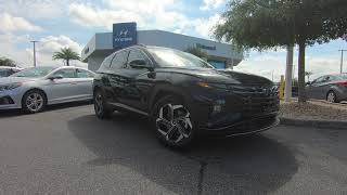 2022 Hyundai Tucson Limited  Deep Sea  Black Interior  1053392 [upl. by Haldi]