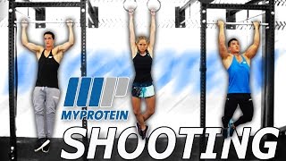 SHOOTING MYPROTEIN avec Tibo Inshape Caroline CLN Marie et Gabriel [upl. by Hiroko393]