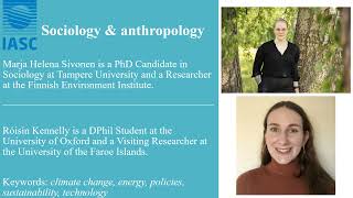 Podcast Initiative  Episode 18 Sociology amp anthropology Marja Helena Sivonen and Róisín Kennelly [upl. by Stich]