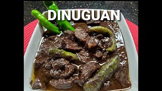 PORK DINUGUAN  TIDTAD  LUTONG CAPAMPANGAN [upl. by Samuela]