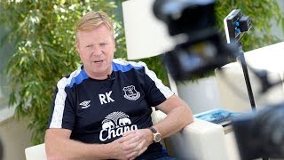 Ronald Koemans evertontv Exclusive [upl. by Lemrej]