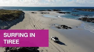 Surfing in Tiree [upl. by Avrenim]