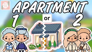 APARTMENT 1 OR APARTMENT 2 ❓❓🤩 TOCA BOCA WORLD 🌍 [upl. by Kcirtapnhoj681]