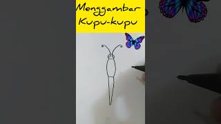 menggambar kupukupu [upl. by Hogue736]