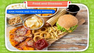 Food and Diseases class5 [upl. by Halla]