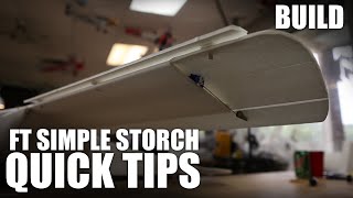 Flite Test  FT Simple Storch Build  Quick Tips [upl. by Hanson]