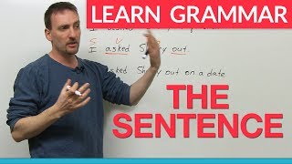 Learn English Grammar The Sentence [upl. by Anglo]