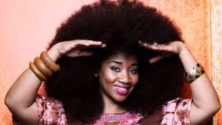 Biggest Afro Hair In The World  Guinness World Record [upl. by Assecnirp94]